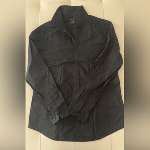 H&M Black Easy Iron Shirt